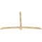 Ekena Millwork Bellingham Rough Sawn Timber Gable Bracket, Douglas Fir, 84"W x 53"H x 2"D x 4"F, 15/12 Pitch GBW084X53X0204BEL00RDF - alternate 5